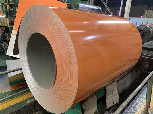 Pre-painted coil, color coated sheet, color coated plate, coated metal sheet with silicone modified painting